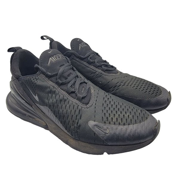 Nike Air Max 270 Mens Size 11 Triple Black Shoes Athletic Running AH8050-005 main image 4